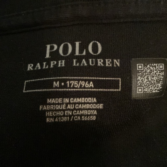 Polo Ralph Lauren Mens Black Zip-up Hoodie - Picture 4 of 5